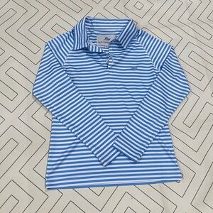 Southbound Striped Longsleeve Polo